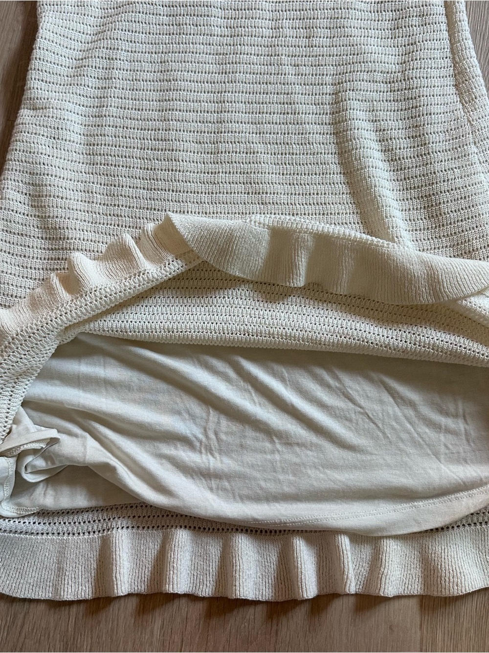 NWT Anthropologie Ivory Dress - Picture 10 of 12
